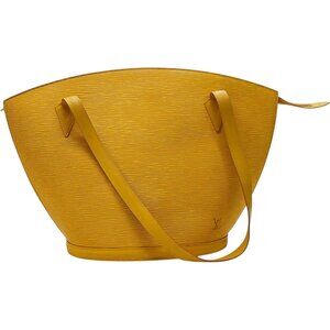 (L4) Louis Vuitton Shoulder Bag Yellow Epi Leather
